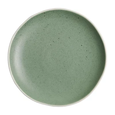Assiettes plates verte Chia Olympia 20,5 cm (x6)