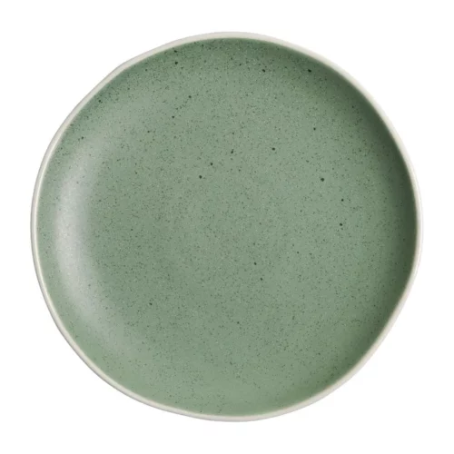 Assiettes plates verte Chia Olympia 20,5 cm (x6)