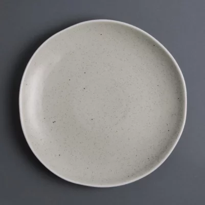 Assiettes plates sable Chia Olympia 27 cm (x6)