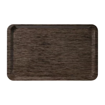Plateau de service en mélamine Roltex GN1/1 530x325mm wengé