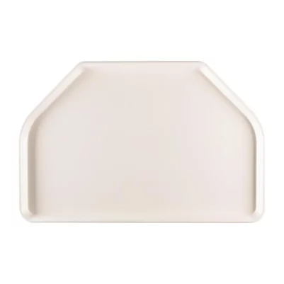Plateau de service en polyester Roltex Trapèze GN 500x325mm gris
