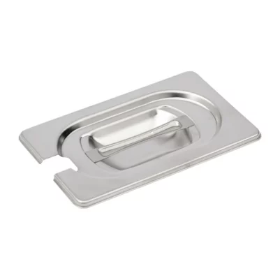 Couvercle inox avec encoche GN 1/9 Gastro M