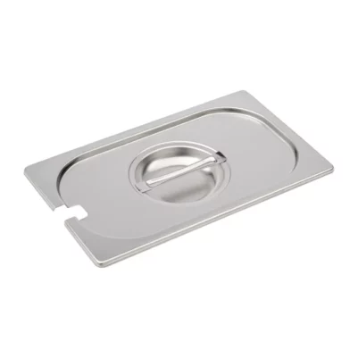 Couvercle inox avec encoche GN 1/4 Gastro M