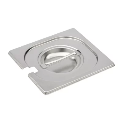 Couvercle inox avec encoche GN 1/6 Gastro M