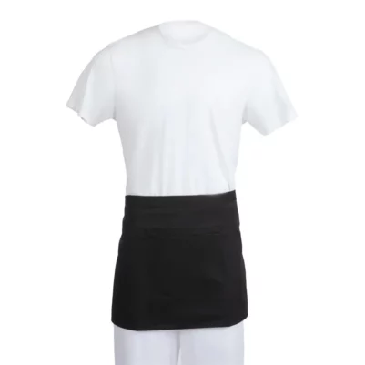 Tablier serveur court Whites noir