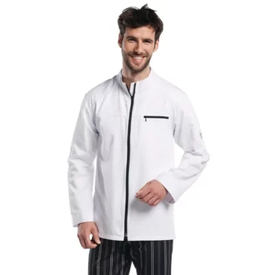 Veste de cuisine mixte Chaud Devant Modena blanche L