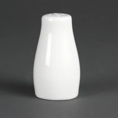 Poivrières blanches 90mm Olympia (Lot de 12)