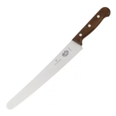 Couteau à génoise denté avec manche en bois Victorinox 25,5 cm