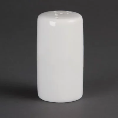 Poivrières blanches 80mm Olympia (Lot de 12)