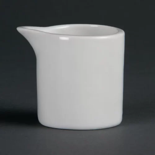 Pots à lait blancs 57ml Olympia Whiteware (Lot de 6)
