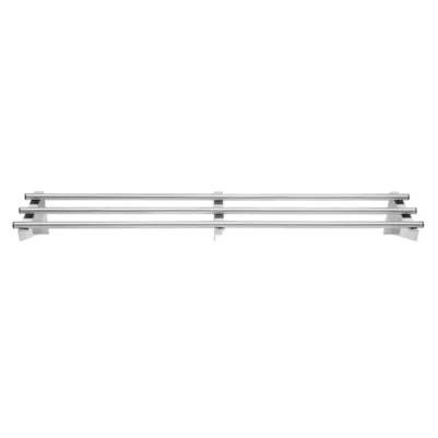 Etagère murale tubulaire Vogue acier inoxydable 1500mm