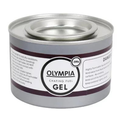 Gel combustible pour chauffe-plat Olympia 2h x 12