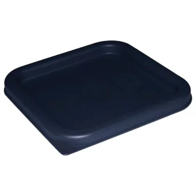 Couvercle carré bleu moyen Hygiplas