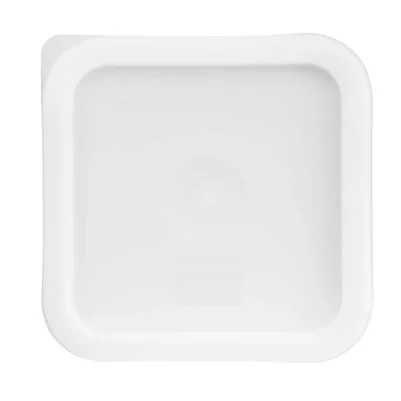 Couvercle carré blanc petit Hygiplas