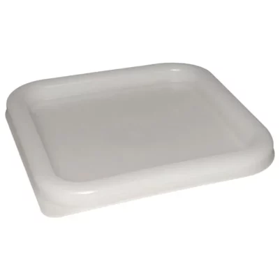 Couvercle carré blanc grand Hygiplas