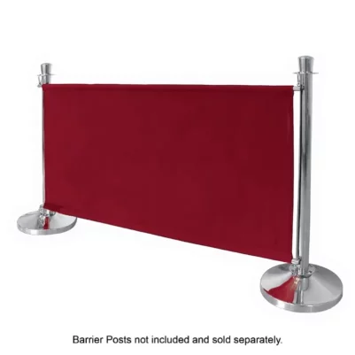 Barrière en toile Bolero rouge