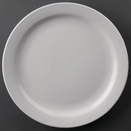 Assiettes à bord étroit Olympia Athena 226mm (Lot de 12)