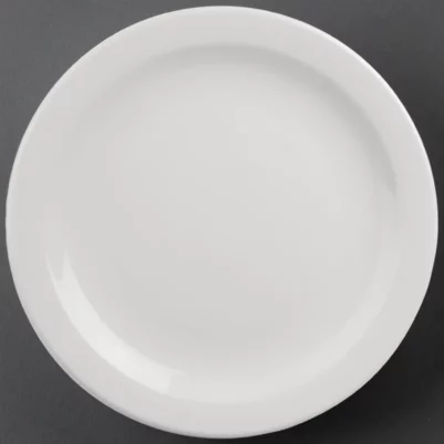 Assiettes à bord étroit Olympia Athena 284mm (Lot de 6)