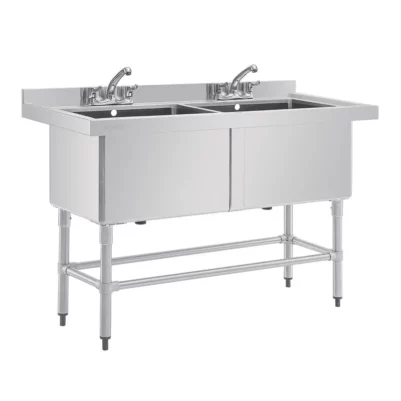 Double évier profond Vogue 1410 x 600mm