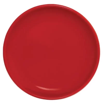 Assiette plate rouge Olympia Café 205mm (Lot de 12)