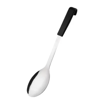 Cuillère de service manche noir Vogue 34 cm