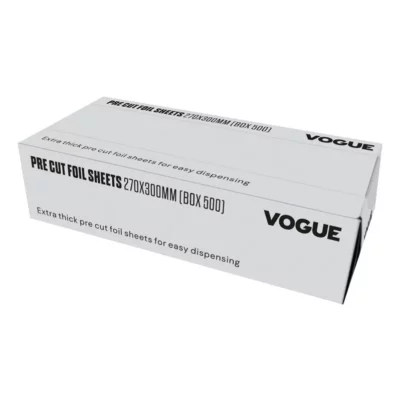 Feuilles d'aluminium Vogue 270x300mm (lot de 500)