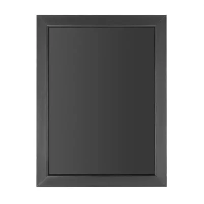 Ardoise murale avec cadre en bois noir Olympia 450x600mm