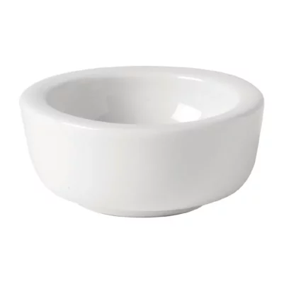 Pots à beurre Utopia Titan blancs 65 mm (lot de 6)
