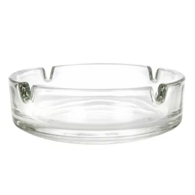 Petit cendrier empilable en verre Olympia (lot de 24)