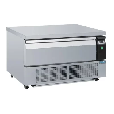 Soubassement double réfrigération 1 tiroir Polar Série U 2x GN 1/1