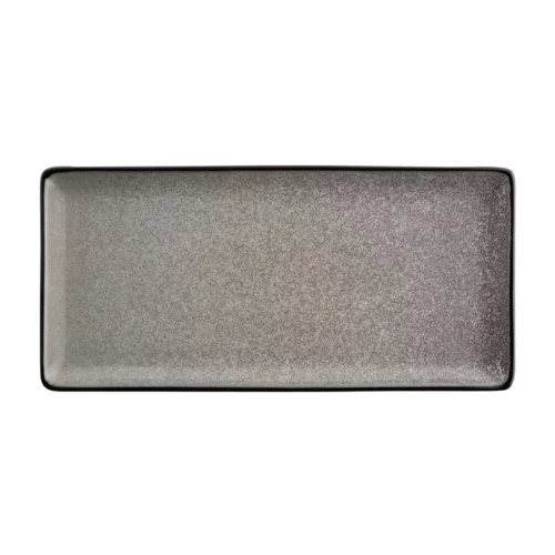 Assiettes rectangulaires Olympia Mineral 335mm