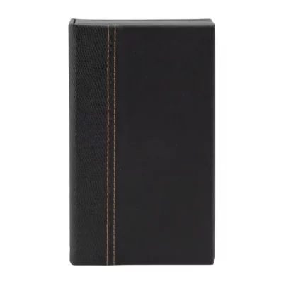 Coffret porte-addition en cuir Securit Trendy noir