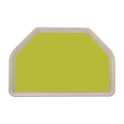 Plateau de service en polyester Roltex Trapèze GN 500x325mm vert