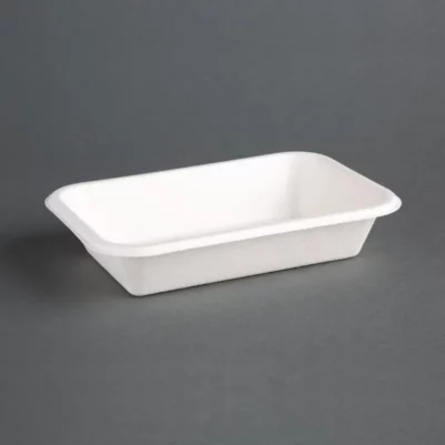 Barquettes compostables en bagasse Fiesta Compostable 455ml (lot de 50)