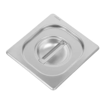 Couvercle inox 18/10 professionnel Vogue GN 1/6