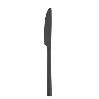 Couteaux de table Amefa Metropole PVD noirs (lot de 12)