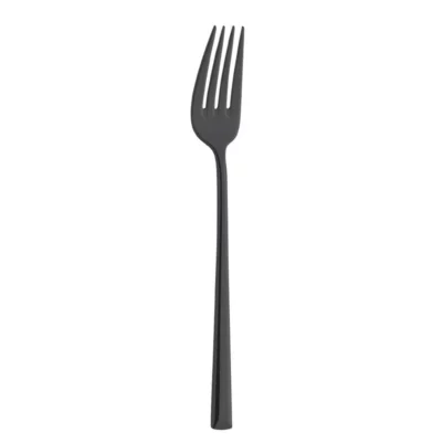 Fourchettes de table Amefa Metropole PVD noires (lot de 12)