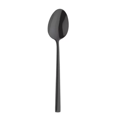 Cuillères à dessert Amefa Metropole PVD noires (lot de 12)