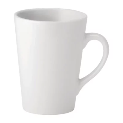 Tasses à latte Utopia Pure White 340 ml (lot de 24)