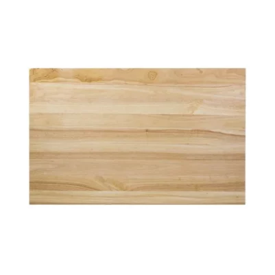 Plateau de table rectangulaire pré-percé coloris bois naturel Bolero 700 x 1100mm