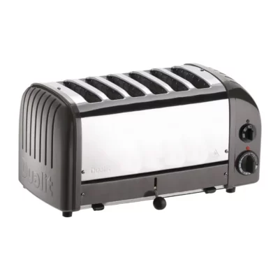 Grille-pain 6 tranches anthracite Vario Dualit 60156