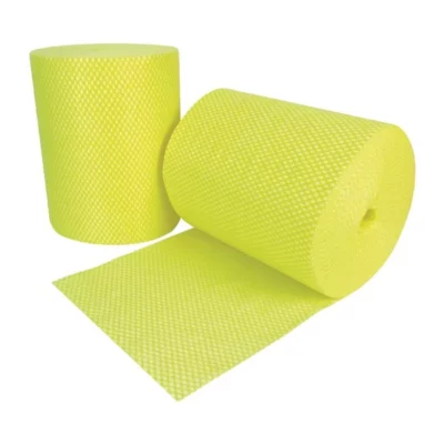 EcoTech Envirolite Super Chiffons de Nettoyage Antibactériens Jaune (Rouleau de 2 x 500)