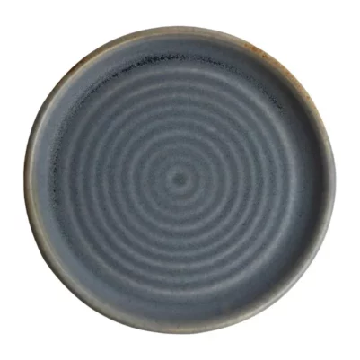 Assiettes plates granit bleu Olympia Canvas 18 cm  (Lot de 6)