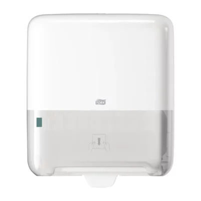 Distributeur de rouleaux d'essuie-mains Tork Matic blanc