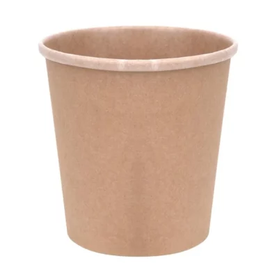 Pots à soupe compostables en PLA Fiesta Compostable 98 mm - 45,4 cl (x500)