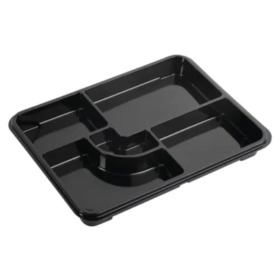 Plateaux repas recyclables Bento Faerch 263 x 201 mm (lot de 90)
