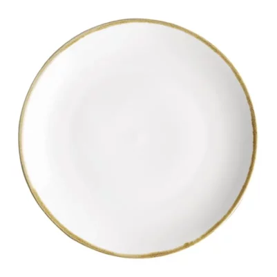 Assiettes plates rondes couleur craie Olympia Kiln 280mm (lot de 4)