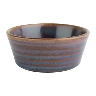 Bols plats ronds irisés Olympia Cavolo 143mm (lot de 6)