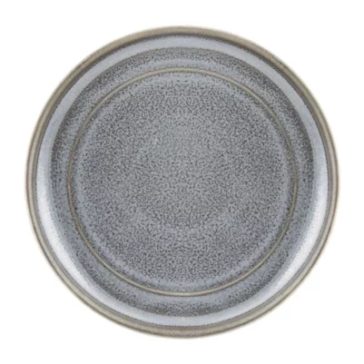 Assiettes plates rondes Olympia Cavolo anthracite 180mm (lot de 4)