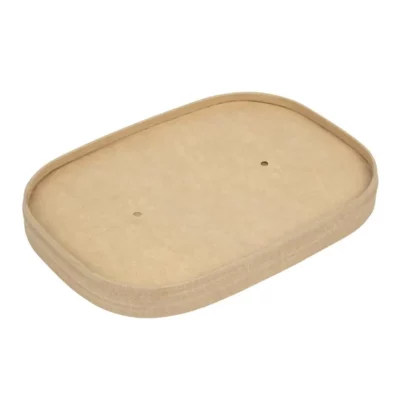 Couvercles en carton micro-ondables pour barquettes alimentaires Colpac Stagione (Lot de 300)